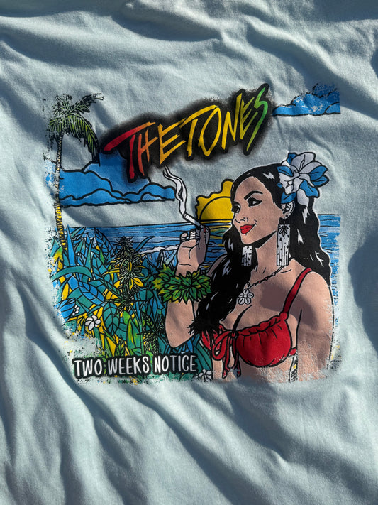 The Tones Album Art Icy Blue
